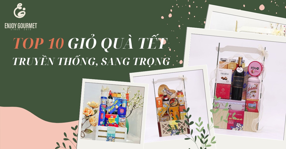 Giỏ quà tết truyền thống